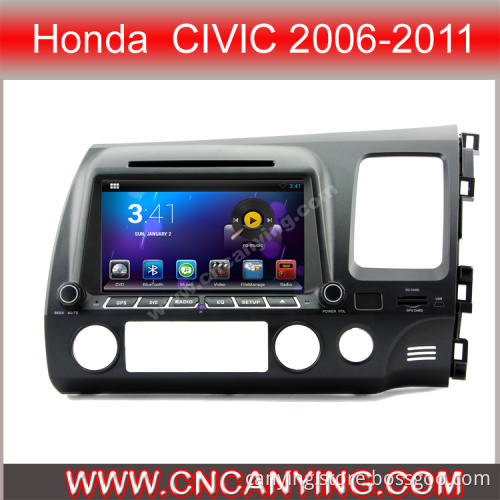 Car DVD Player for Pure Android 4.2.2 Car DVD Player with A9 CPU Capacitive Touch Screen GPS Bluetooth for Honda Civic 2006-2011 (AD-7658R)
